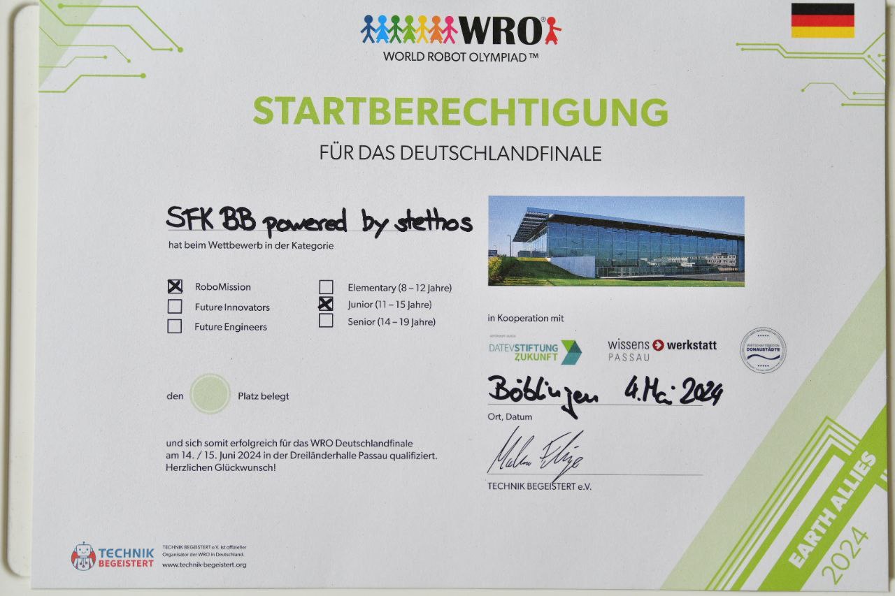 Robotics WRO 2024