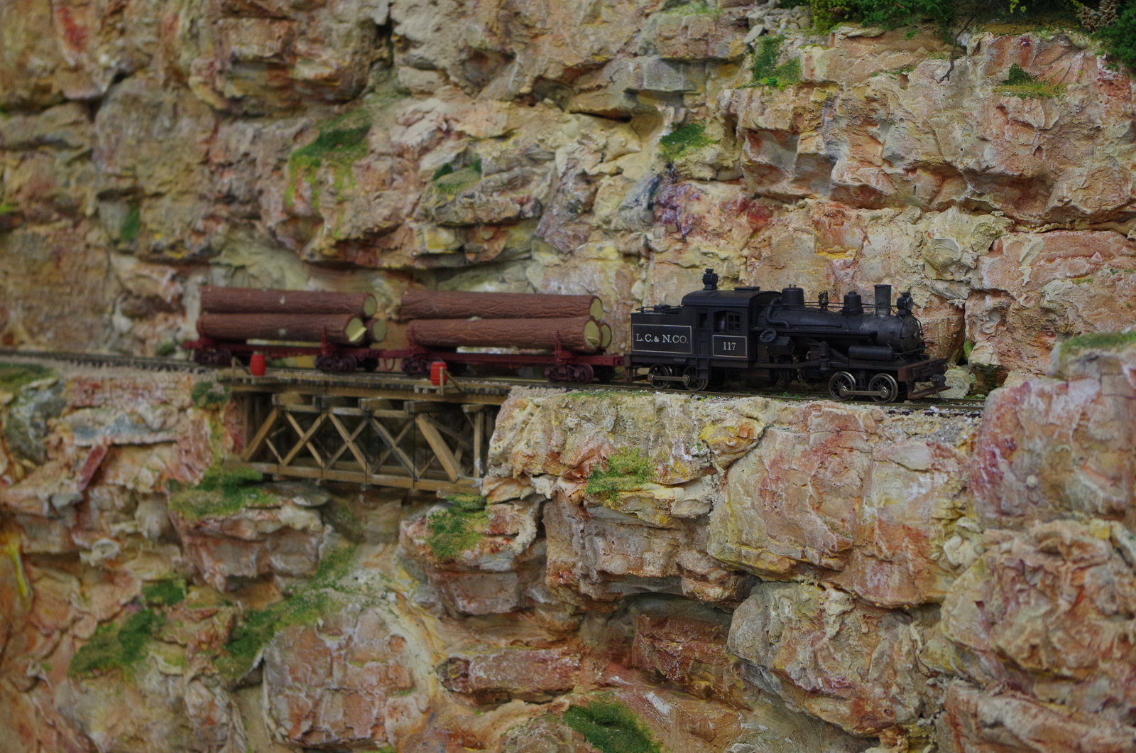 h0 usa waldbahnzug